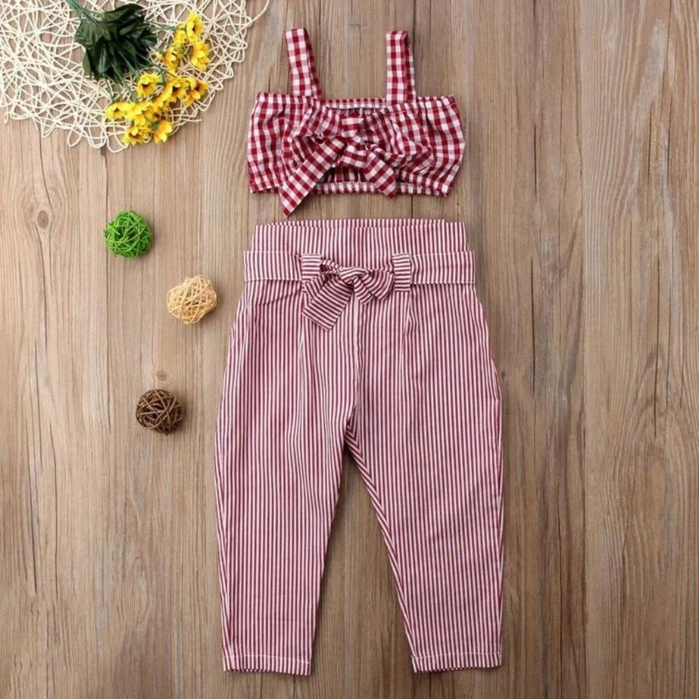 Toddler girl's summer set (2 pcs)